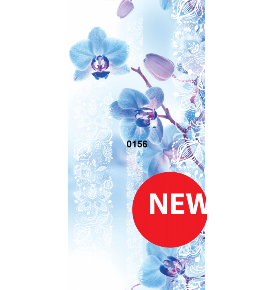 0156 орхидея голубая 0,25*2,5м.