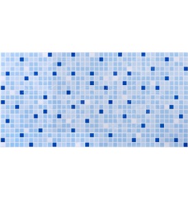 Синий микс панели ПВХ (964мм х 484мм)