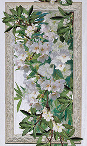 Цветы в рамке 27-1 панели 2,7*0,25м GLOSSY